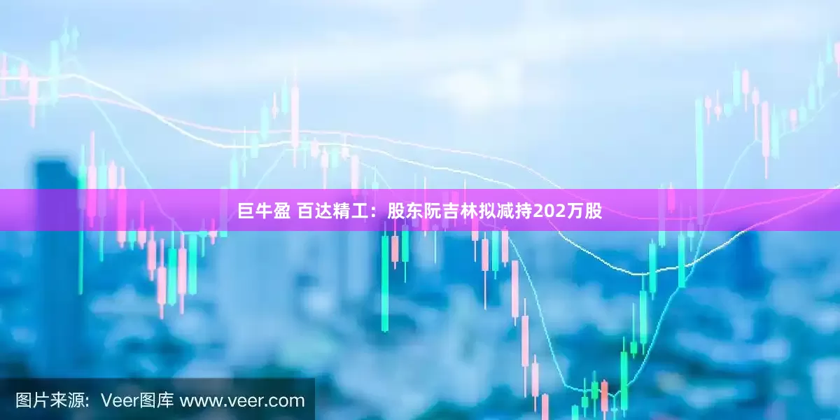 巨牛盈 百达精工：股东阮吉林拟减持202万股